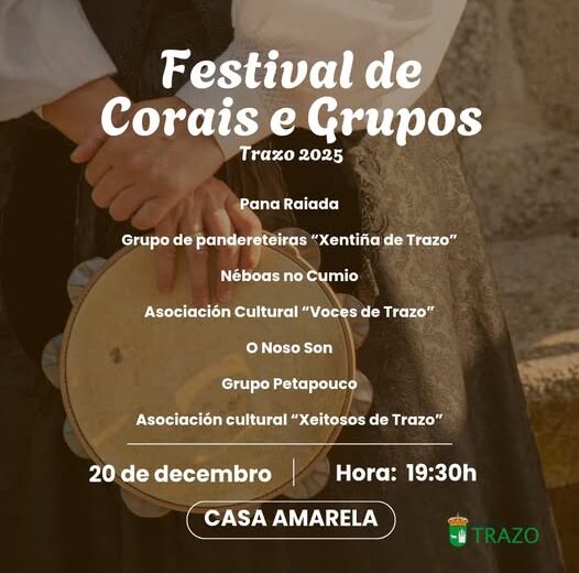 Encontro de Corais en Trazo.