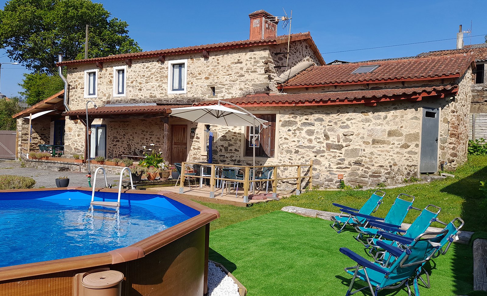 Casa con jacuzzi cerca de Santiago de Compostela